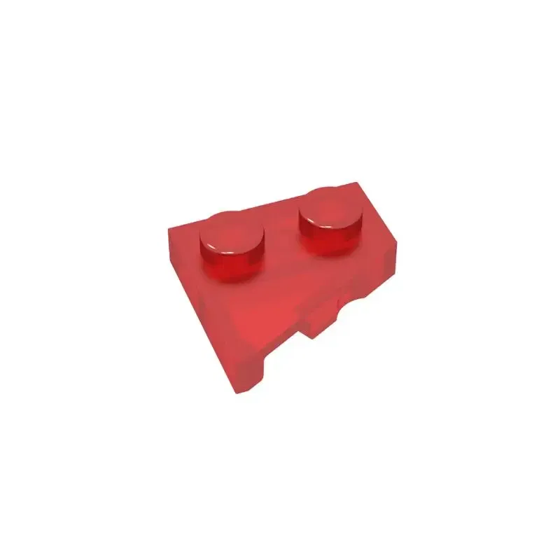 Color: Dark Blue - Gobricks 10PCS Parts Wedge, Plate 2 x 2 Left Compatible with 24307 pieces of children's toys Building Blocks Educatonal  Techni
