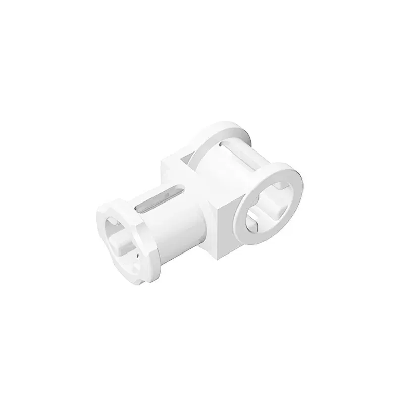 Color: Light Grey - Rainbow Pig MOC Particles 32039 42135 High-Tech Axle Connector with Axle Hole Building Blocks Parts Kids DIY Educational Toys