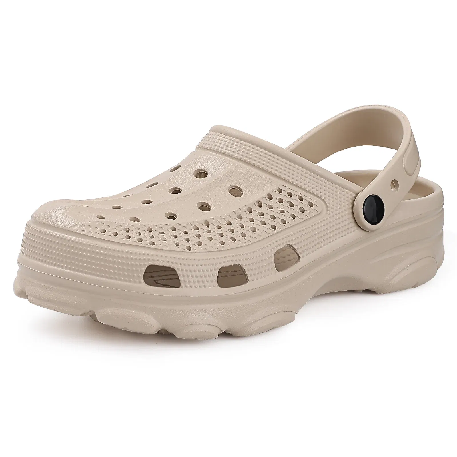 Color: SKY BLUE, Shoe Size: 40 - Smile Pop Casual Men Clogs Slippers Band Summer Slippers Outdoor Non-slip Beach Cozy Men Shoes Soft EVA Home Breathable Slippers
