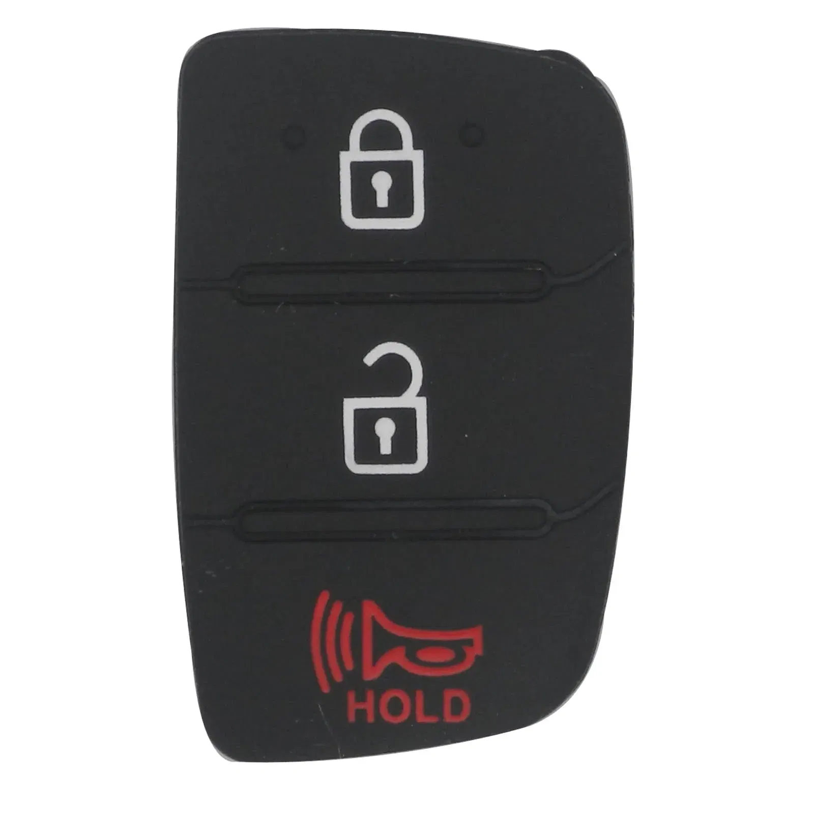 Number of Buttons: 4 Buttons - jingyuqin 3/4 Buttons Silicone Car Key Cover Case Rubber Padbutton For Hyundai I30 i35 iX20 Solaris Verna