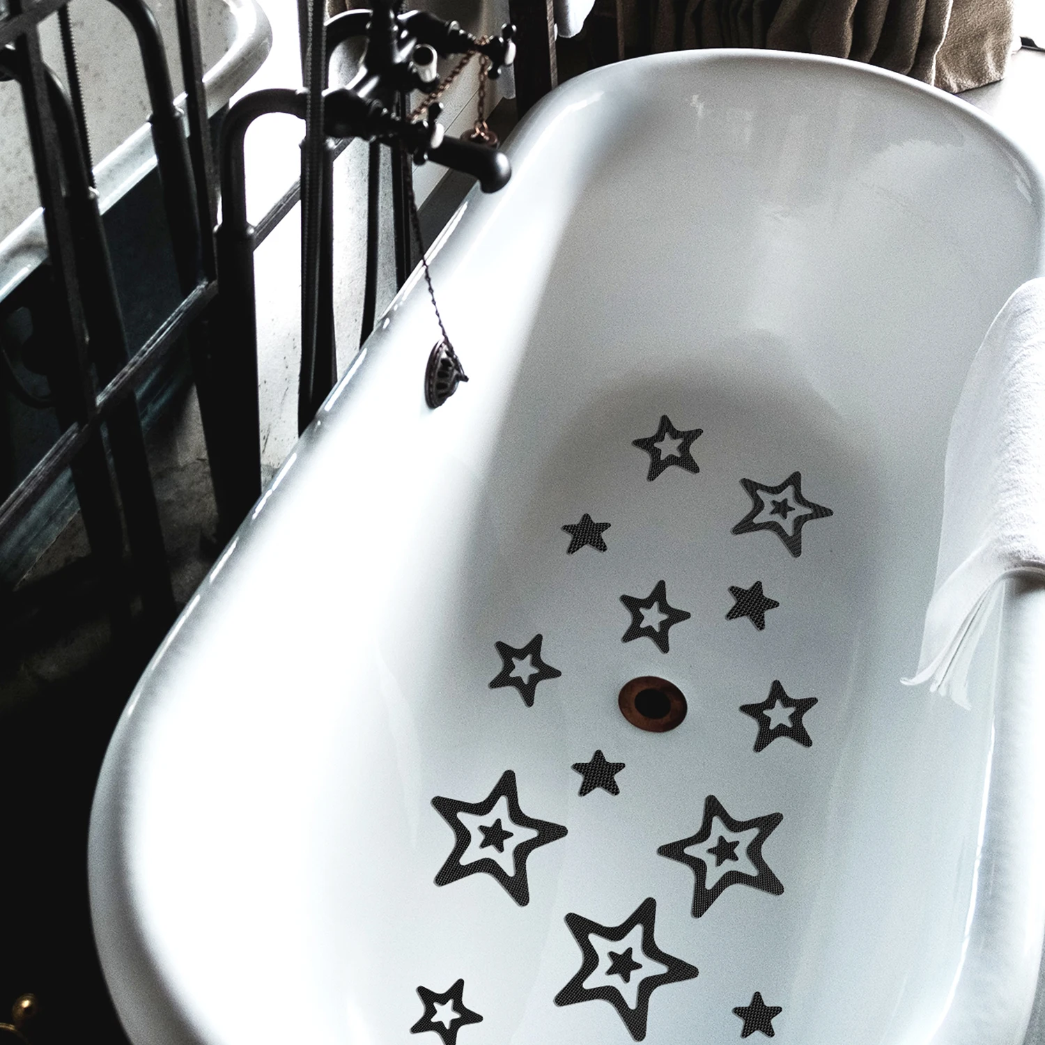 Color: DARK GRAY, Ships From: CHINA, Specification: 1700MMx2400MM - 30PCS PEVA Shower Room Staircase Floor Shoe Sole Anti-slip Tape, Safety Full Stop Slide Pad Bathroom Bathtub Anti-skid Stickers