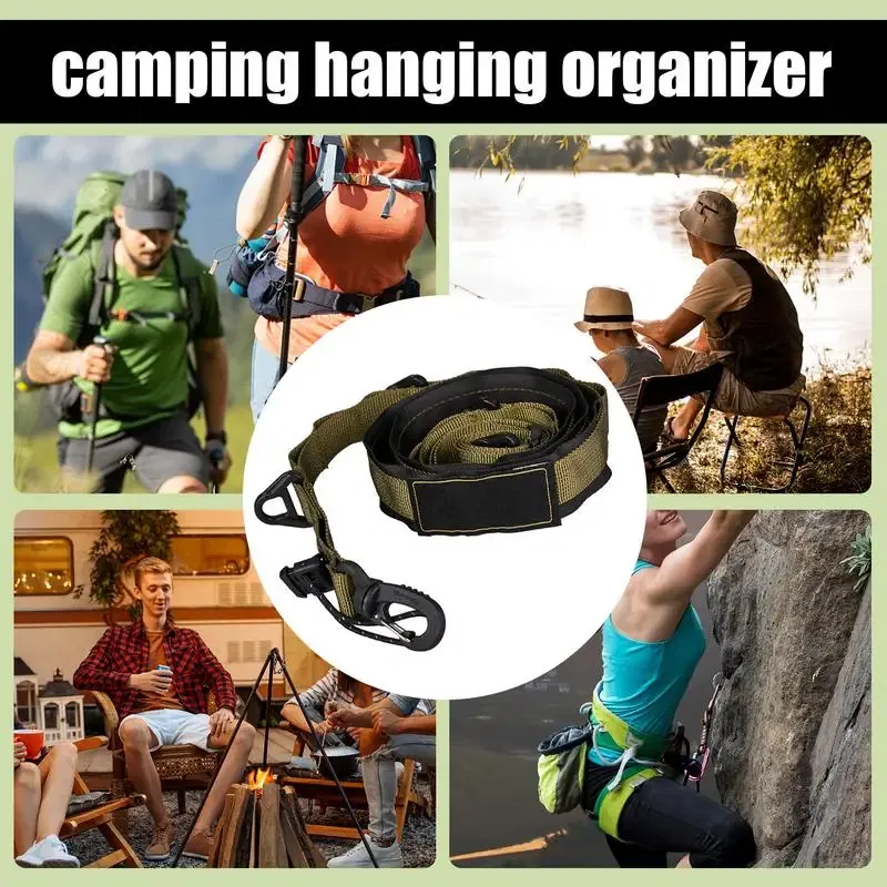 Color: Yellow, Ships From: CHINA - Camping Straps For Gear Camping Straps Utility Strap Quick Release Adjustable Straps Backpacking Straps Buckle Strap Lashing
