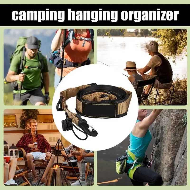 Color: Yellow, Ships From: CHINA - Camping Straps For Gear Camping Straps Utility Strap Quick Release Adjustable Straps Backpacking Straps Buckle Strap Lashing