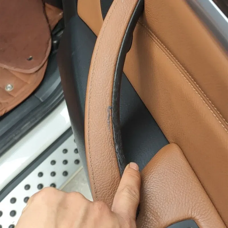 Color: Champagne, Ships From: CHINA - Interior Left Right Passenger Door Pull Handle Inside Cover Panel Trim Replacement For BMW X5 X6 E70 E71 E72 51416969401 402