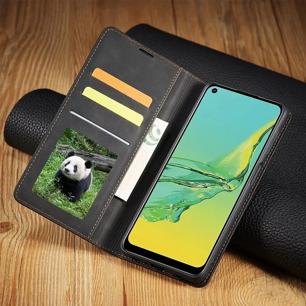 Color: black, Material: TPU - Leather Case for Samsung Galaxy A54 A53 A34 A33 A14 A13 A15 A25 A12 A22 A32 A52s A6 A7 A10 A20e A40 A50 A70 A21s A31 A41 A51 A71