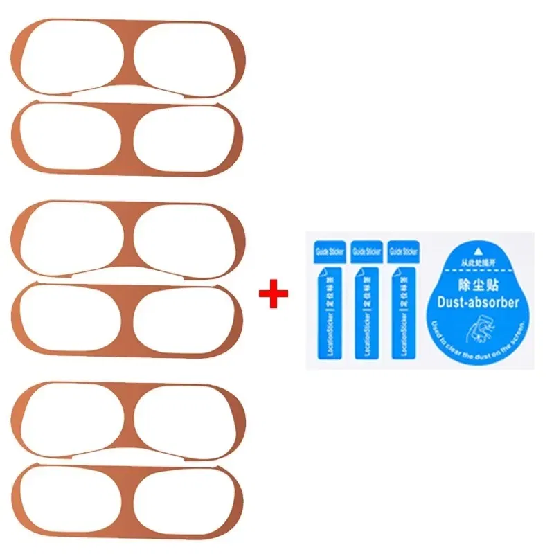 Dust proof Sticker for Apple AirPods Pro Ultra-Thin Metal Dust Guard Protective Earphone Film for AirPods Pro 2 Cleaning Sticker