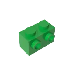 Color: Light Blue - MOC PARTS DIY GDS-634 BRICK 1X2 W. 2 KNOBS compatible with lego 11211 children's toys Assembles Building Blocks Technical