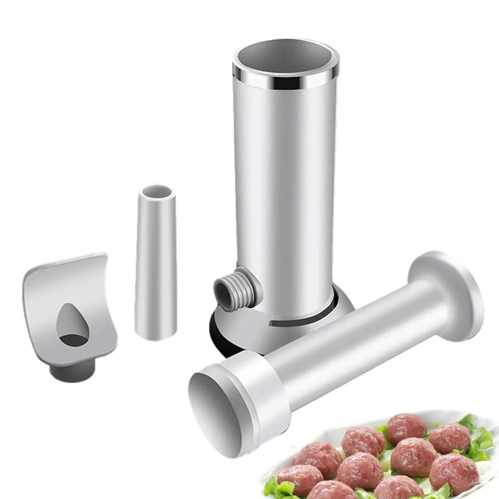 Ships From: CN - Sausage Stuffer Sausage Filling Machine Homemade Manual Sausage Maker Sausage Stuffers With Meatball Maker Kitchen Artifact