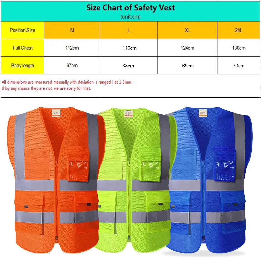 Color: Black, Size: XXXL - SFVEST MENS WOMEN HI VIS VIZ EXECUTIVE VEST WAISTCOAT TWO INCHES WIDTH REFLECTIVE SAFETY LARGE POCKETS  FREE DELIVERY