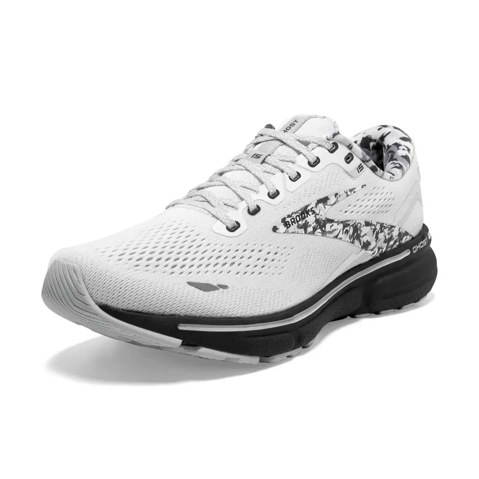 Color: GRAY, Shoe Size: 44 - Brooks Ghost 15 Neutral Running & Walking Shoe Men?™s & Women?™s Casual Sneakers Original