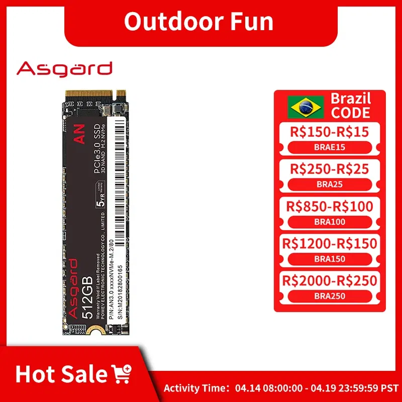 SSD Capacity: 500GB - Asgard M.2 SSD M2 512gb PCIe NVME 512GB 1TB 2TB Solid State Drive 2280 Internal Hard Disk for Laptop Cache