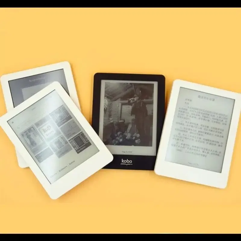 Color: SKY BLUE, Ships From: CHINA - New! EBook eReader Kobo Glo N613 4G/16G/32G 6 inch 1024X768 WIFI e-Book Touch screen e-ink book Reader Front backlight