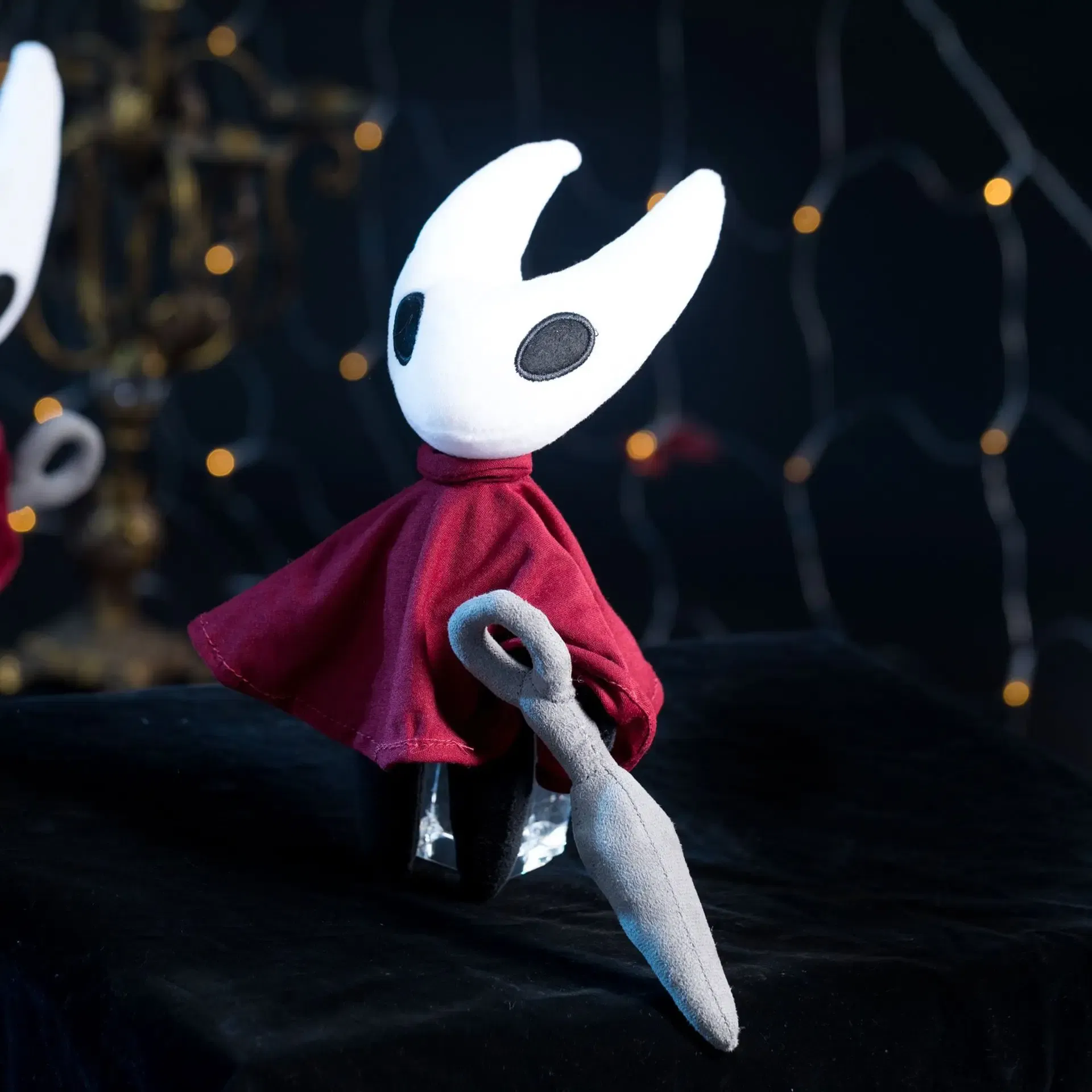Color: CRIMSON - Hollow Knight Plush Toys Game Hollow Knight Stuffed Animal Plush Dolls Kids Toys Birthday Holiday Gifts for Boys