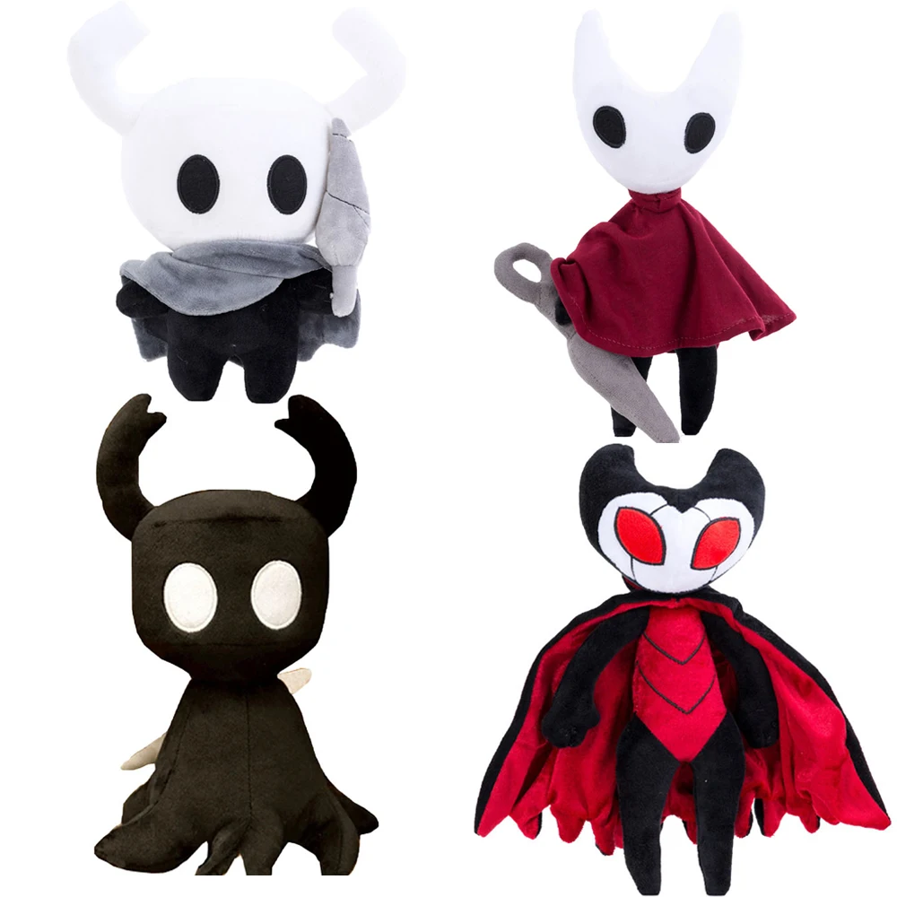 Color: CRIMSON - Hollow Knight Plush Toys Game Hollow Knight Stuffed Animal Plush Dolls Kids Toys Birthday Holiday Gifts for Boys