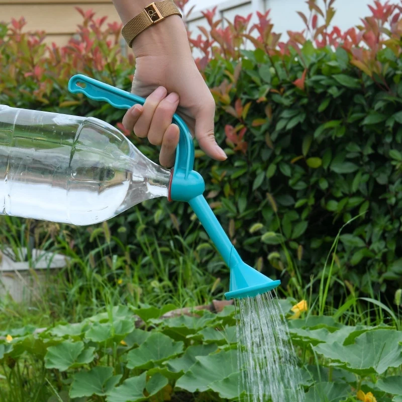 Color: Blue, Ships From: CHINA - 4/3/2/1pcs Watering Sprinkler Nozzle For Flowers Water Can Portable Handheld Plant Waterer Bottle Sprayer Garden Irrigation Tool