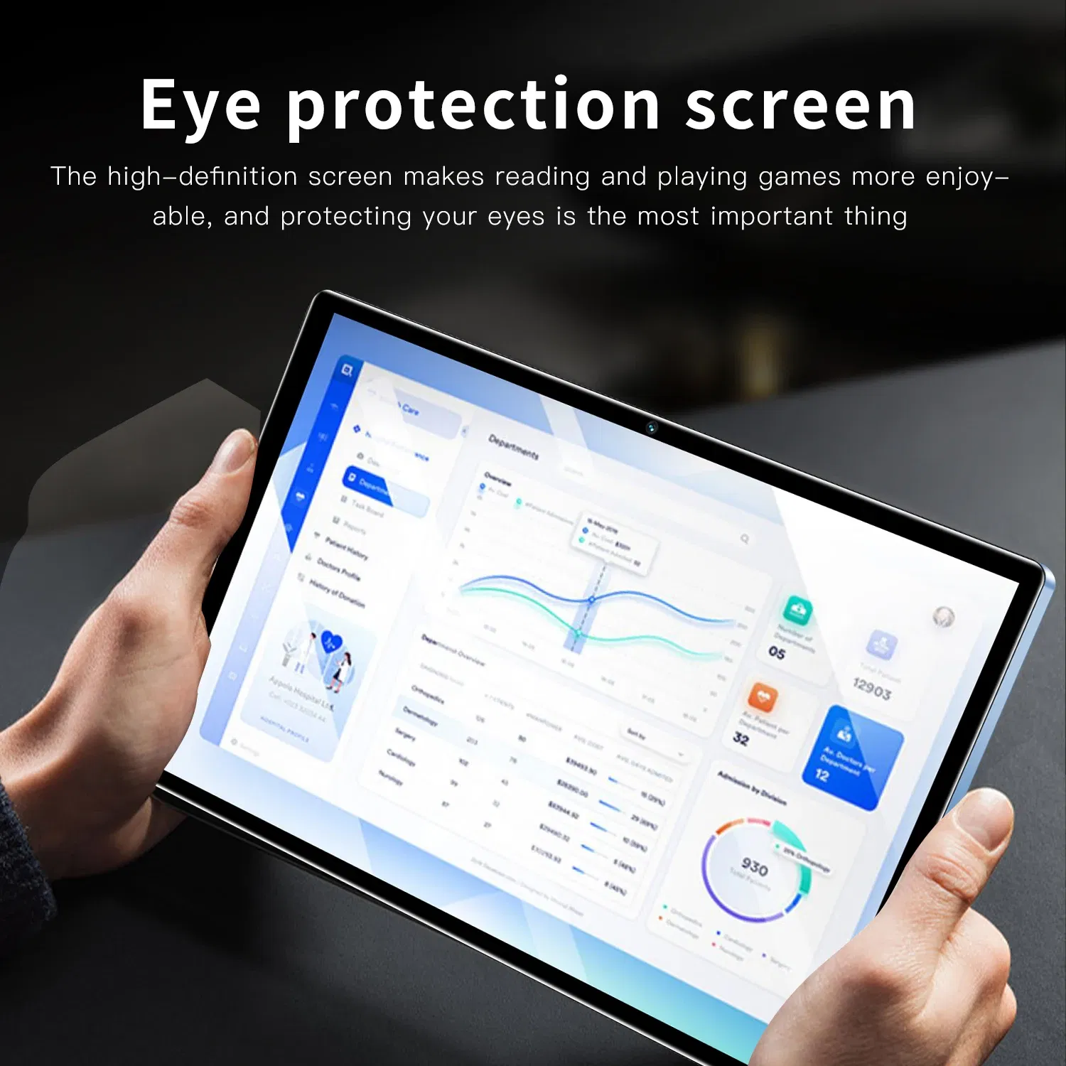 Color: Blue, Ships From: CHINA - Top BDF Android 10.1 Inch Tablet Pc Google Play Octa Core Dual Cameras Dual SIM 3G Phone Call Tablets Bluetooth Wifi 4GB+ 64GB
