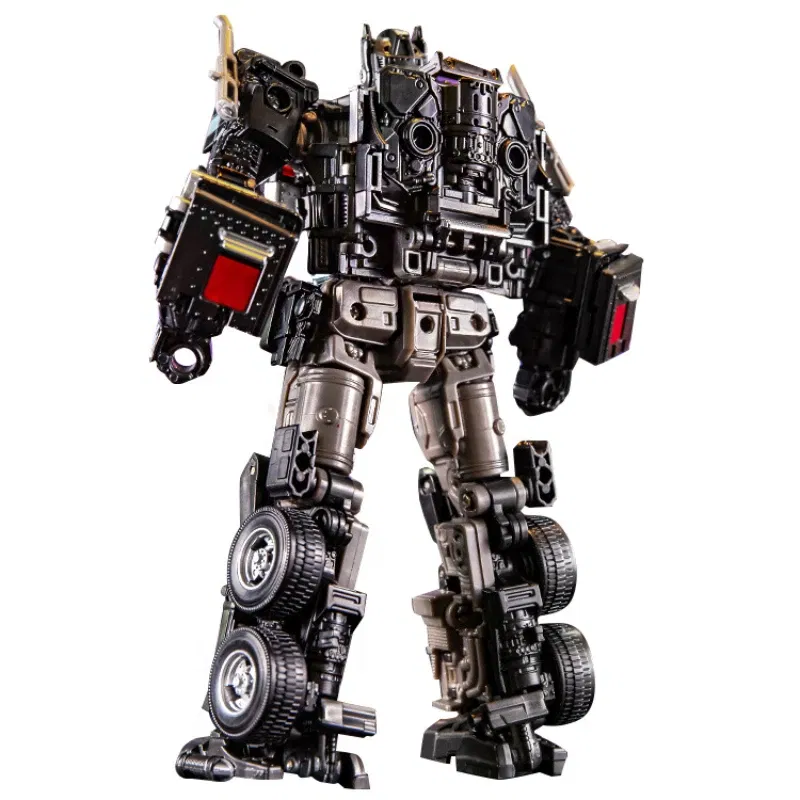 Color: Red - 18cm Transformers Figure Optimus Prime Robot Toy Model Puppet Figure Beast Rise Boy Girl Gift Ornament Peripheral