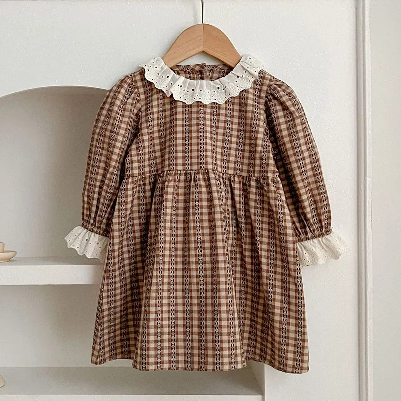 Color: Red, Size: Mother 4XL - Spring Baby Girls Long Sleeve Sweet Sisters Flower Print Dress Autumn Infant Rompers Kids Baby Girls Princess Clothes Rompers