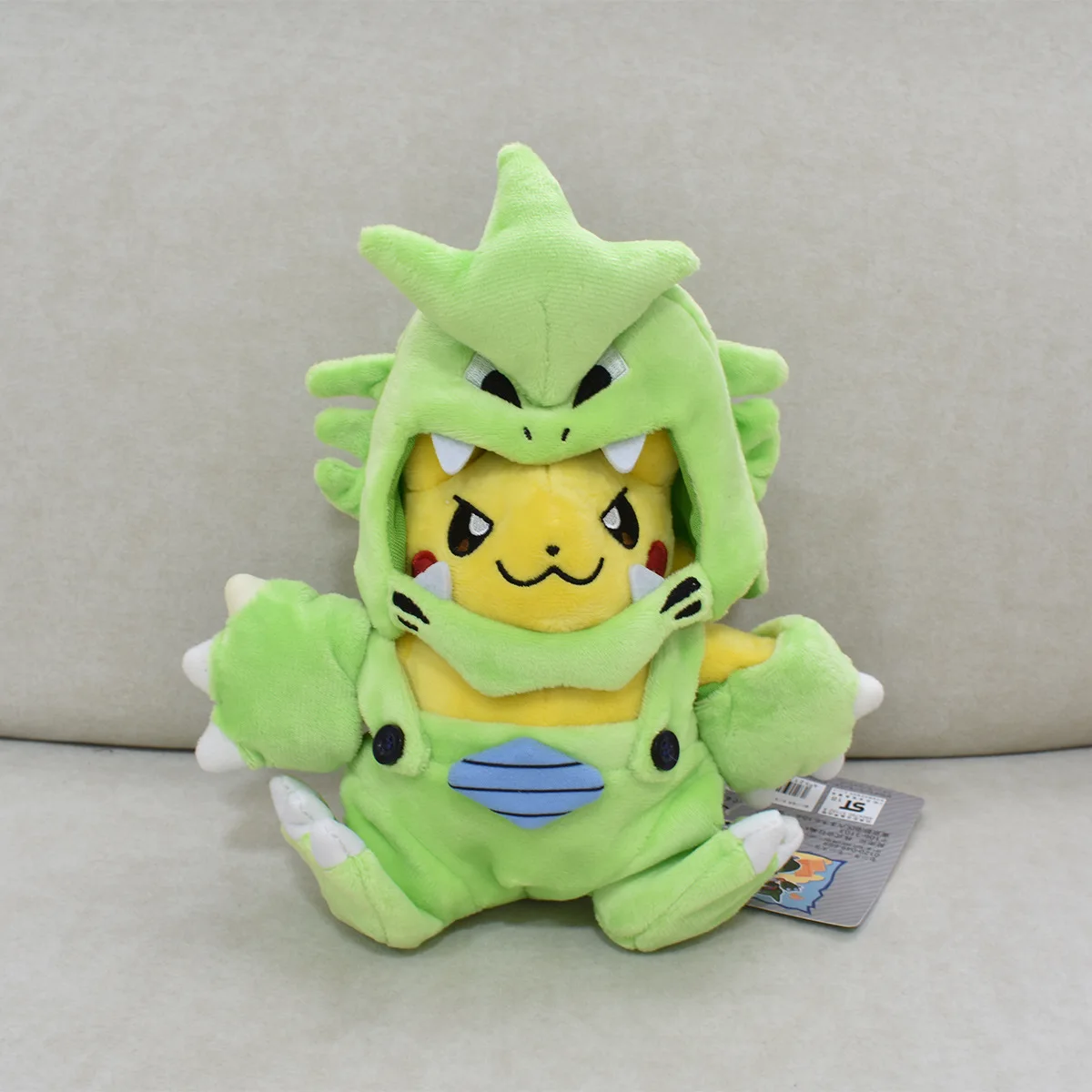 Color: Red - Pokemon Pikachu Cosplay Toys Charizard Snorlax Garchomp Tyranitar Hydreigon Anime Stuffed Plush Cartoon Peluche Dolls