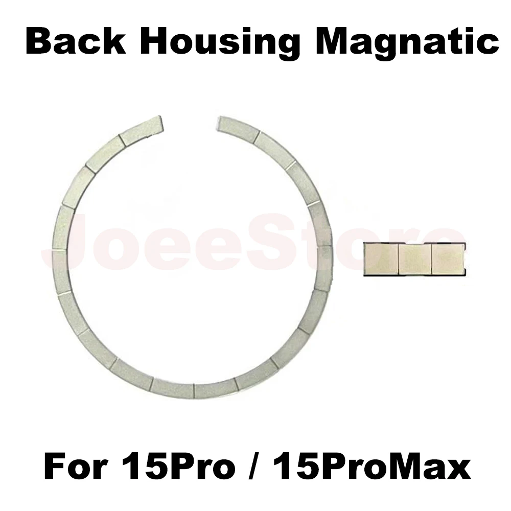 Color: Brown, Ships From: CHINA - 2pcs Magsafe Magnetic Metal Ring For iPhone 15 12 13 14 Pro Max Mini Plus Back Housing Glass Wireless Charging Magnet Repair