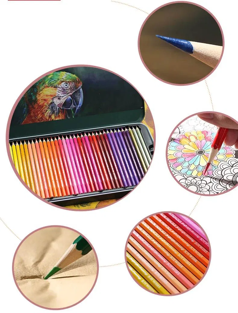 Color: army green - 12/24/48/72 Colors Color pencil  DIY set includes: Wooden Color Pencil Sharpener Eraser School Office Supplies Art Stationery
