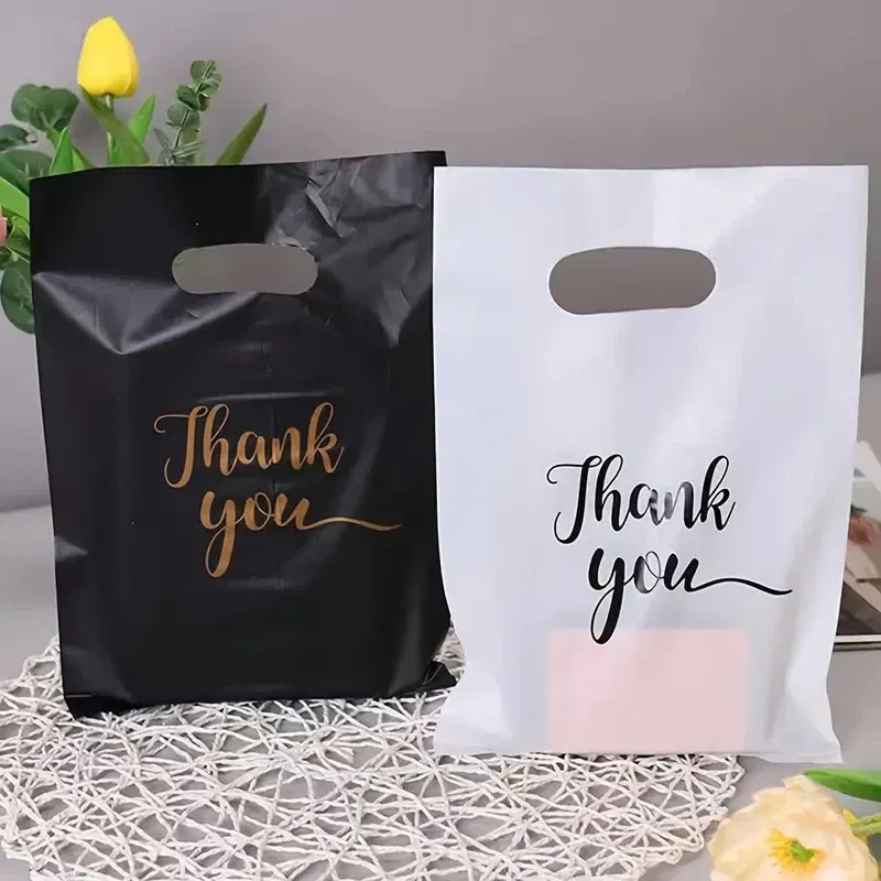 Gift Box Size: 47x44x8cm, Color: Black - 10 Spot Wholesale Gift Packaging Bags, Four Finger Flat Pockets, Gratitude Handbags, Clothing Bags, Cosmetics