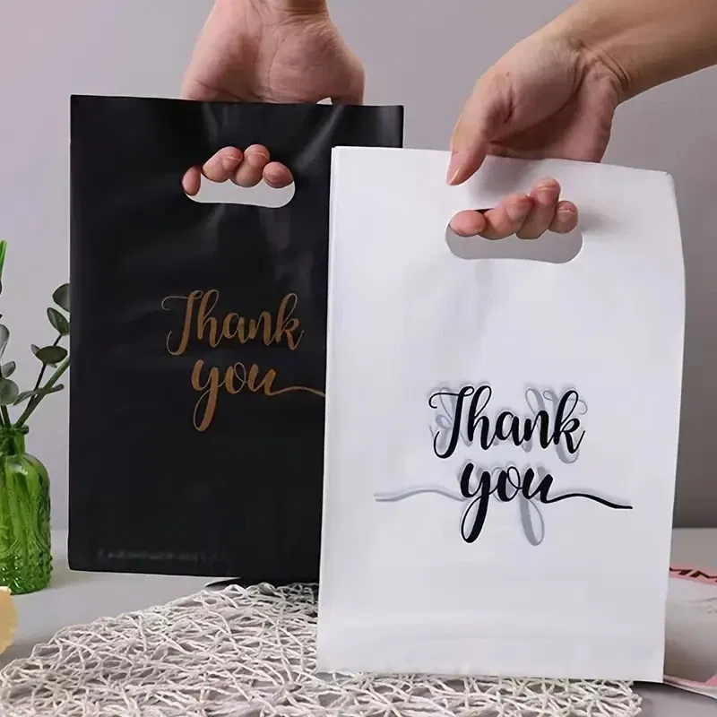 Gift Box Size: 47x44x8cm, Color: Black - 10 Spot Wholesale Gift Packaging Bags, Four Finger Flat Pockets, Gratitude Handbags, Clothing Bags, Cosmetics