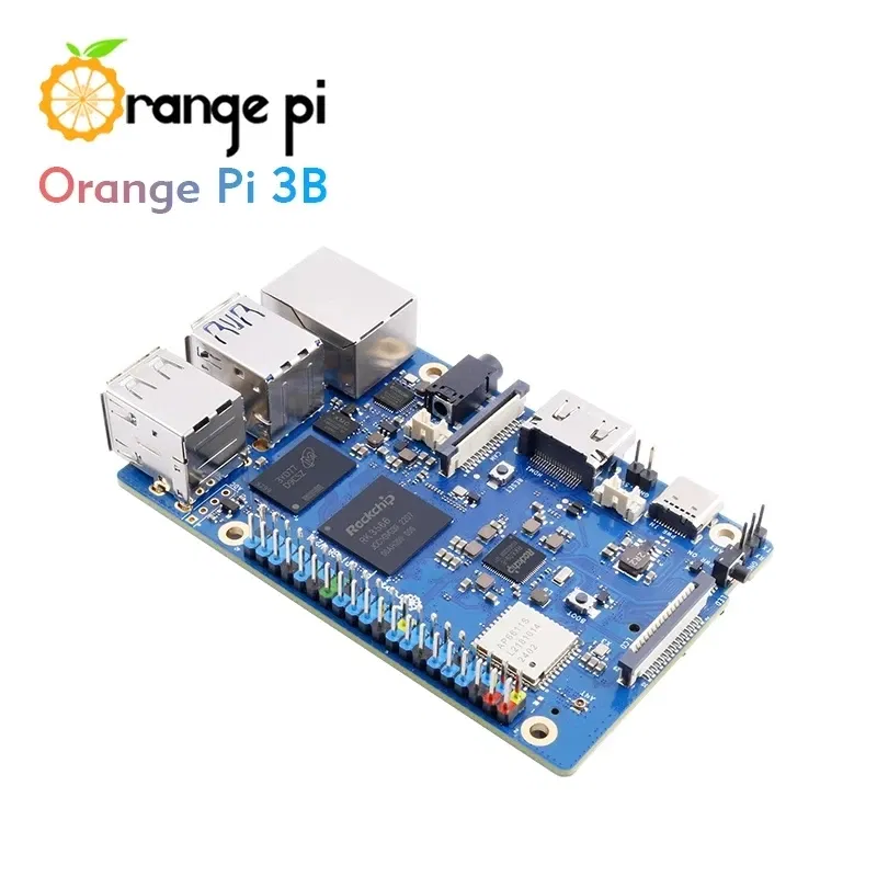 Bundle: Bundle 10, Color: Blue - Orange Pi 3B 8GB 4GB 2GB RAM Rockchip RK3566 WiFi5+BT 5.0 Gigabit LAN Port Single Board Run Android Linux OpenHarmony OS Mini PC