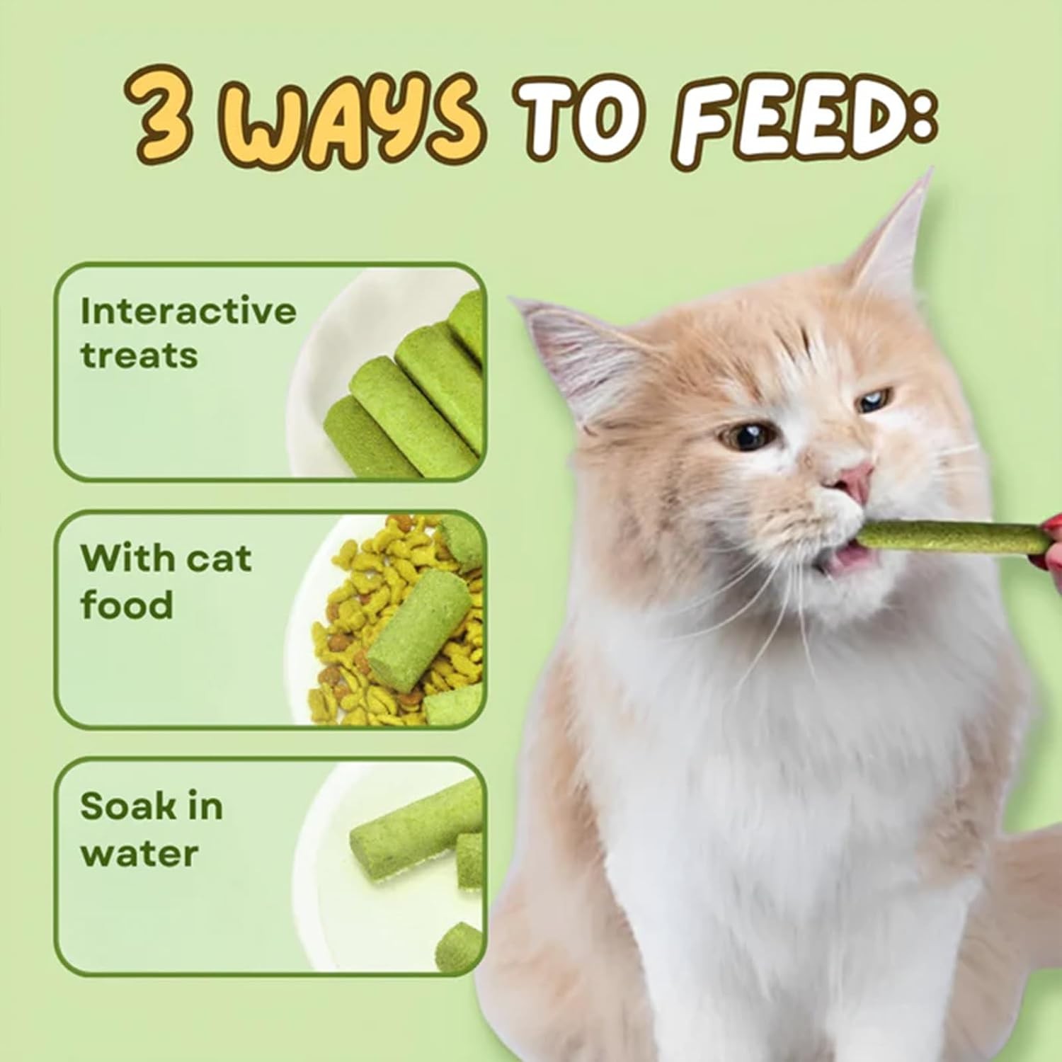Cat Grass Teething Sticks™