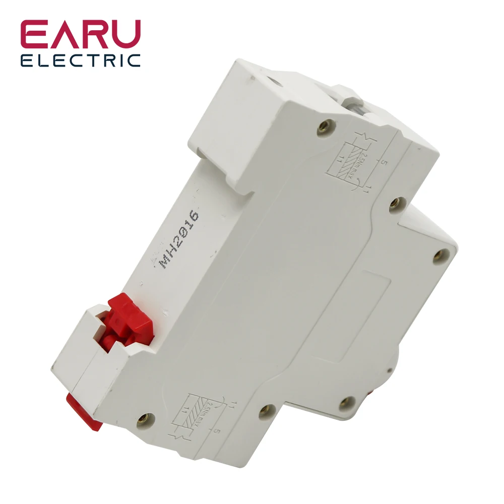 Rated Current: 50A, Ships From: CHINA - 1P AC MCB DZ47-63 C Type 230/400V~ 50HZ/60HZ Mini Circuit Breaker 3A 6A 10A 16A 20A 25A 32A 40A 50A 63A Mounting 35mm Din Rail