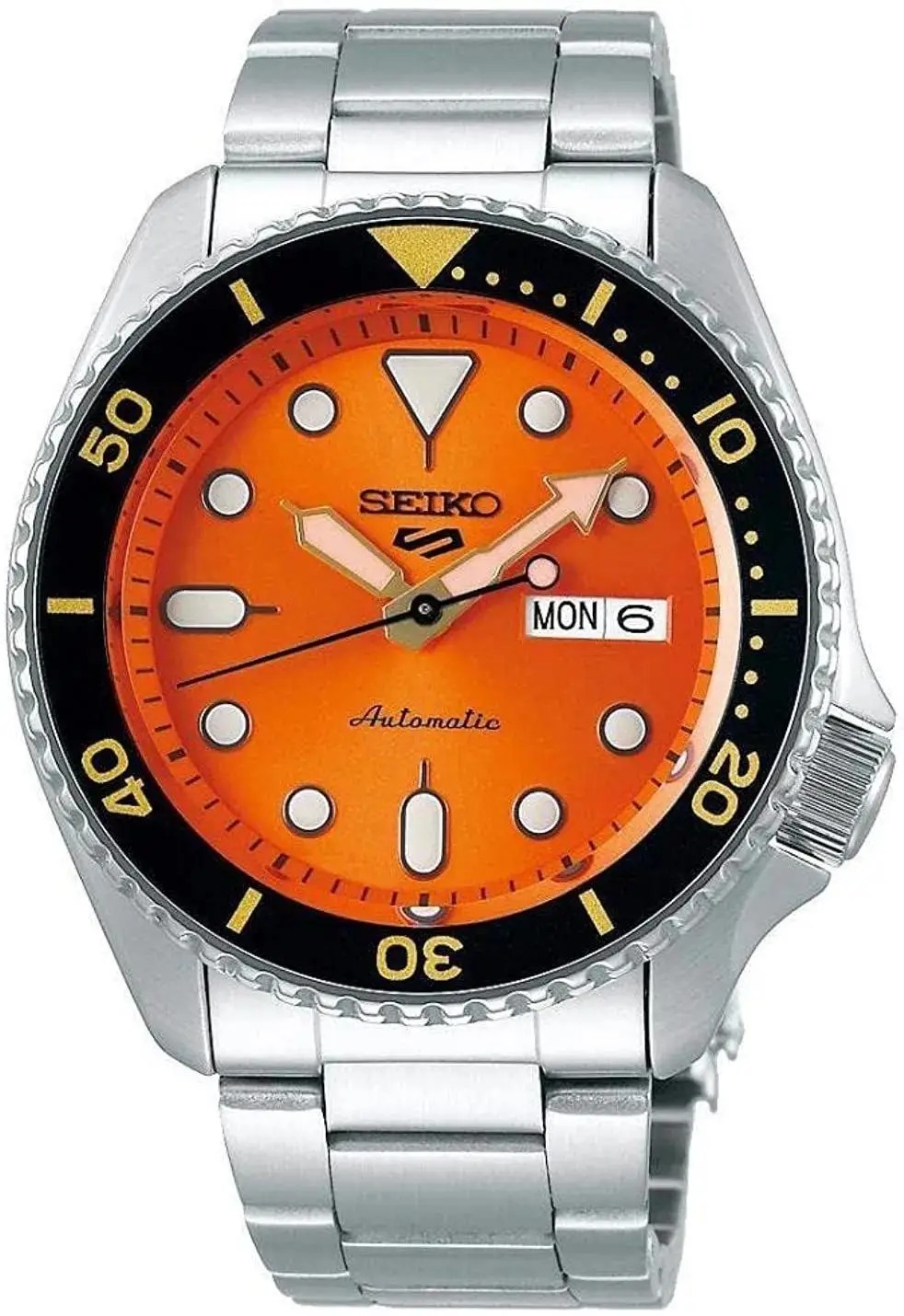 SEIKO 5 Men's Sports Quartz Watch – Luxury Casual Fashion Wristwatch