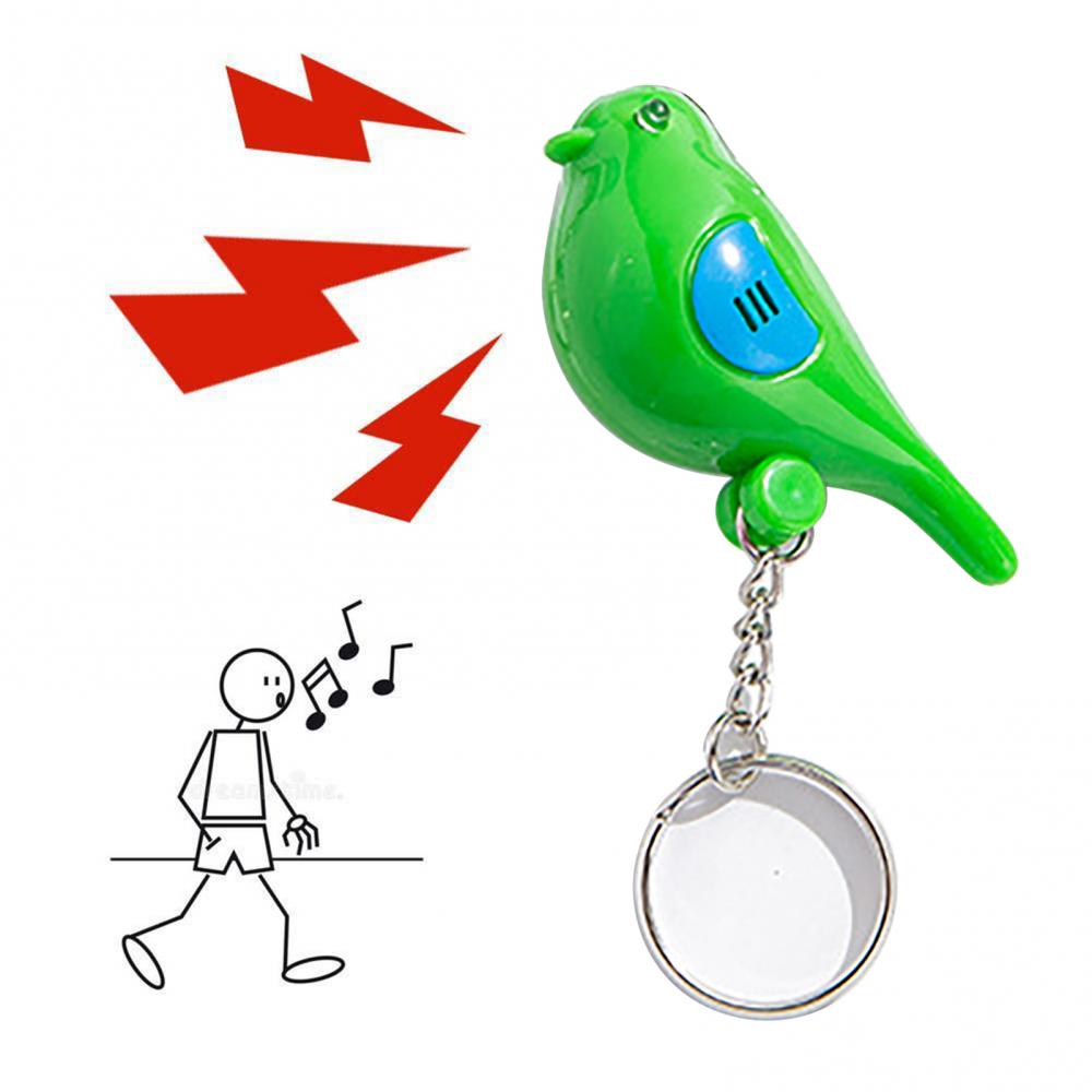 Color: transparent - Funny Key Chains Women Men Whistle Key Finder Flashing Beeping Remote Lost Keyfinder Locator Keyring