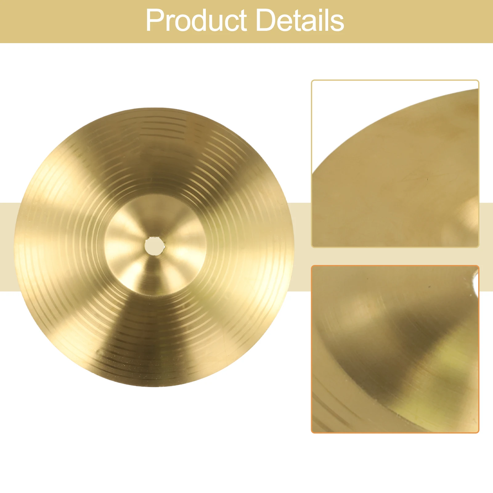 Color: GRAY, Ships From: CHINA - Hi-Hat Jazz Cymbal For Music Programs Metallic Luster Shiny 8 10 Inch Clear Tones Jingle Sound Loud Tones Melodious