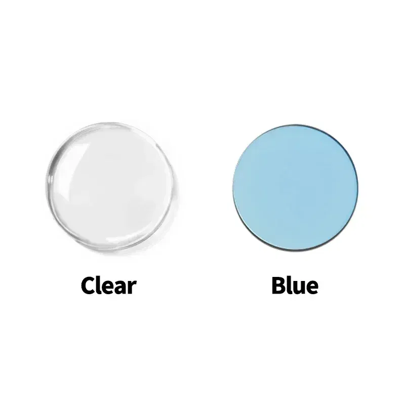 Lenses Color: Blue, Lens Index: 1.56 - Aspheric Prescription Progressive Photochromic Lenses multifunctional Indoor Outdoor Chameleon Gray Brown Astigmatism