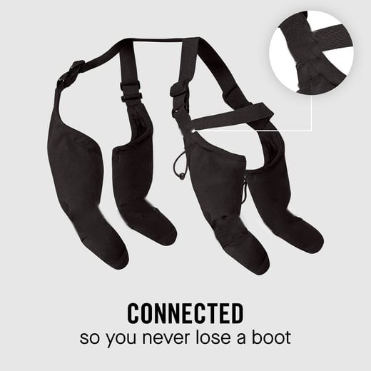 Adjustable and Connected Dog Boots - Ultimate Paw Protection