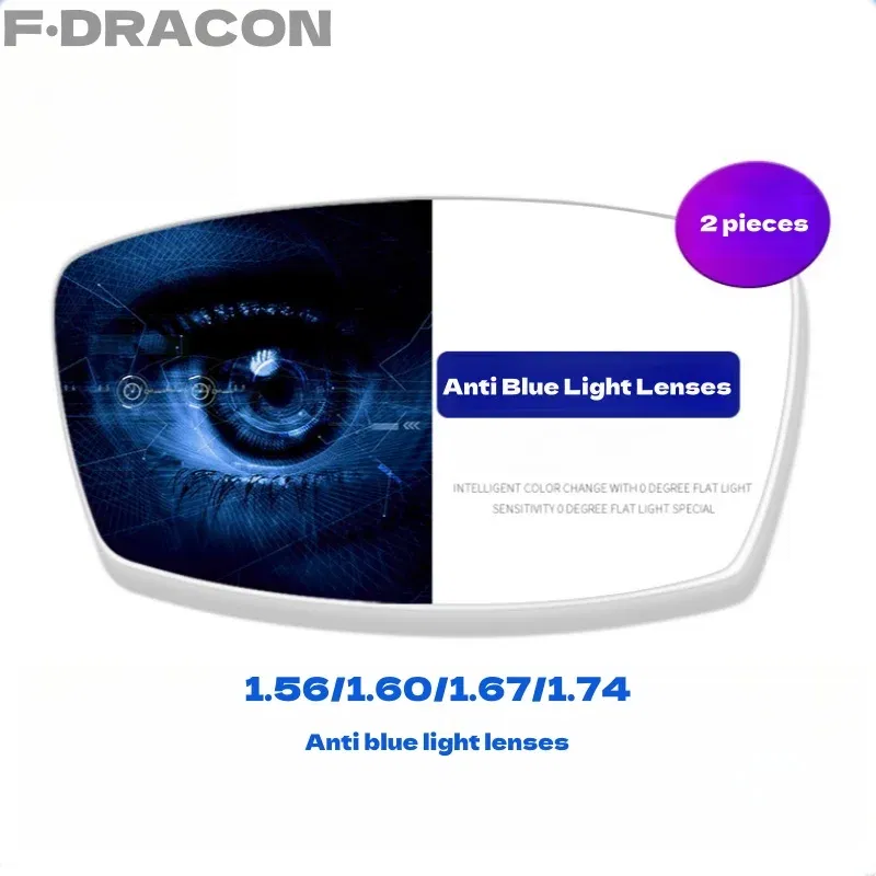 Lenses Color: Blue, Ships From: CHINA, Lens Index: 1.56 - Anti Blue Light Lenses 1.56/1.61/1.67/1.74 Optical Prescription Custom For Myopia Hyperopia Astigmatism Bue Light Blocking Lens