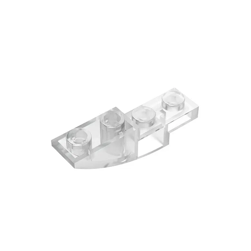 Color: Blue - Gobricks GDS-731 BRICK 1X4X1 INV. BOW compatible with lego 13547 children's DIY Educational Building Blocks Technical