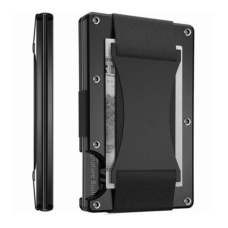Color: army green, Ships From: CHINA - Forged Carbon Fiber Mini Slim Wallet case organizer for Men Cartera Tarjetero Hombre Cashback Credit Card Holder Luxury gift