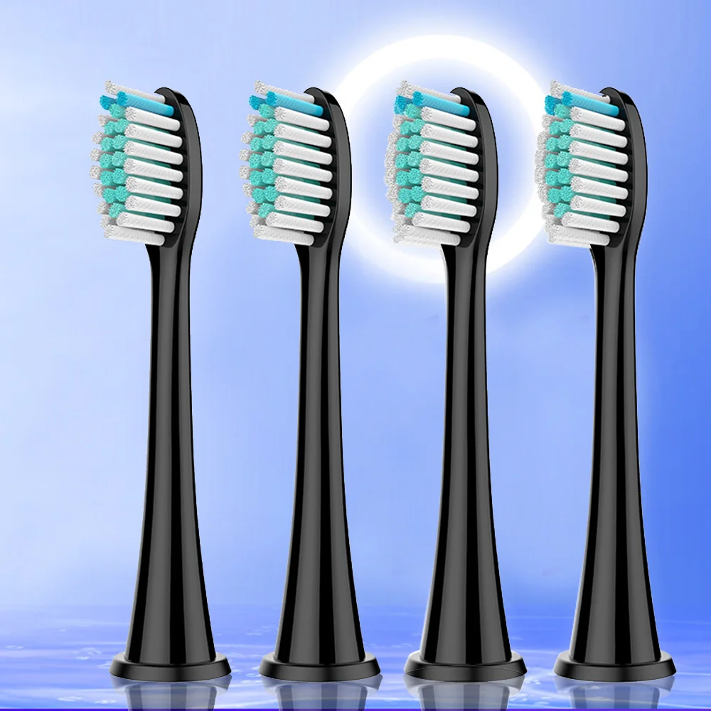 Color: Orange - Electric toothbrush replacement head, Philips Sonicare toothbrush head, sonic vibration cleaning toothbrush head