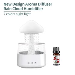 Mushroom Raindrop Sound Aroma Lamp