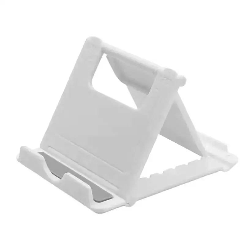 Color: WHITE, Ships From: CHINA - Phone Holder Foldable Cellphone Support Stand ForiPhone X Tablet ForSamsung S10 Adjustable Mobile Smartphone Holder Stand