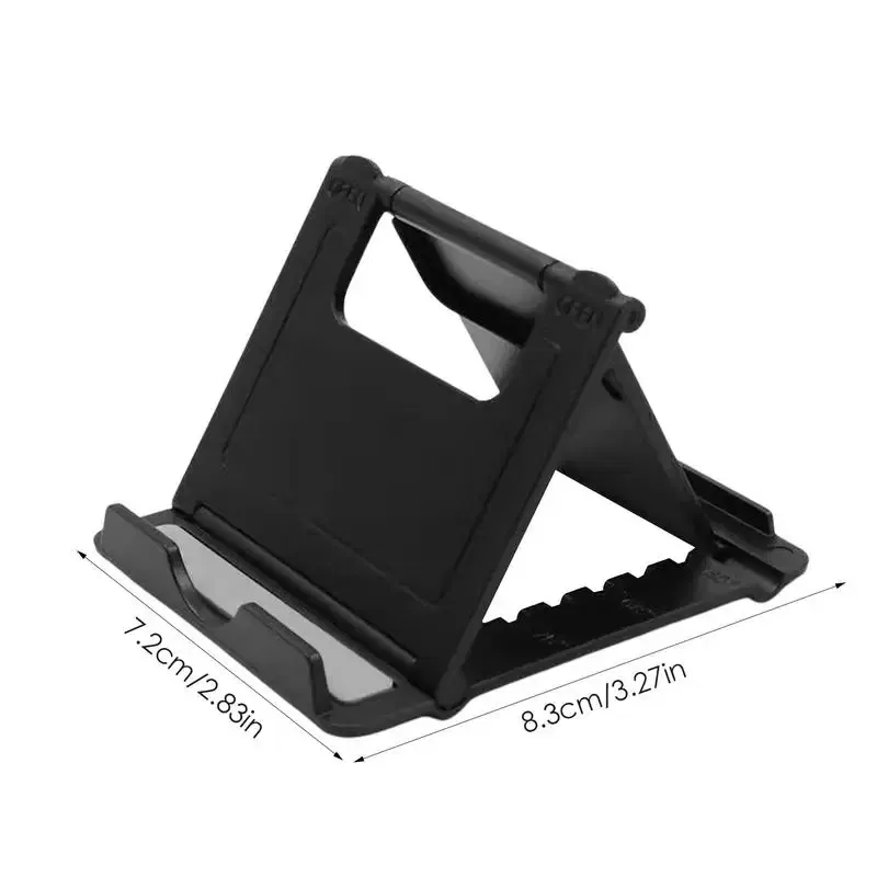 Color: WHITE, Ships From: CHINA - Phone Holder Foldable Cellphone Support Stand ForiPhone X Tablet ForSamsung S10 Adjustable Mobile Smartphone Holder Stand