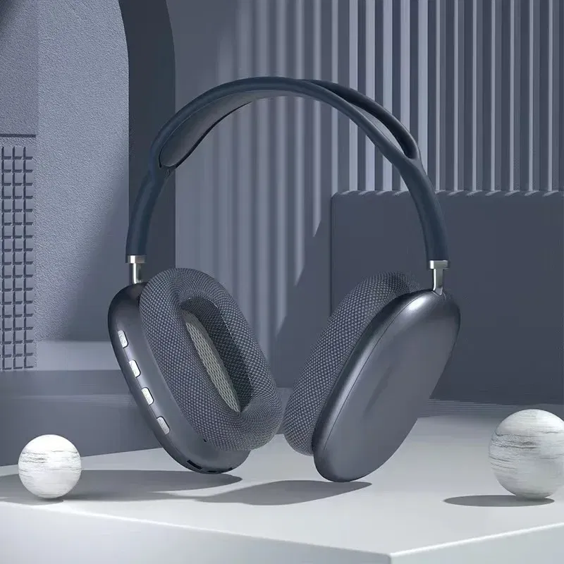 Color: Other - P9 Wireless Bluetooth Headset Outdoor Sports Gaming Wireless Headphones with Mic Noise Cancelling Earbuds Bluetooth Earphones