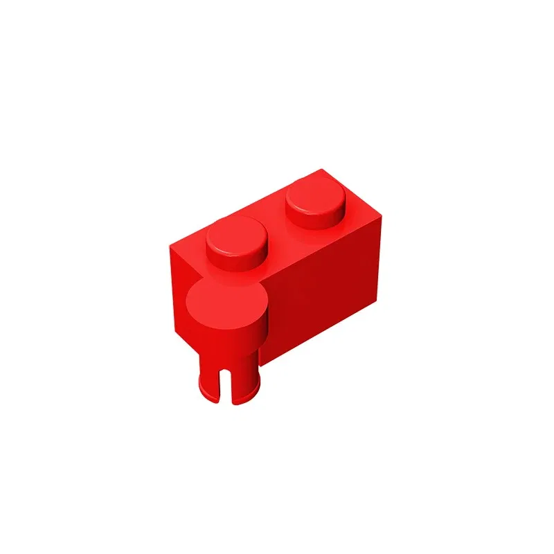 Color: Clear - Gobricks GDS-810 HINGE 1X2 UPPER PART compatible with lego 3830 children's DIY Educational Building Blocks Technical