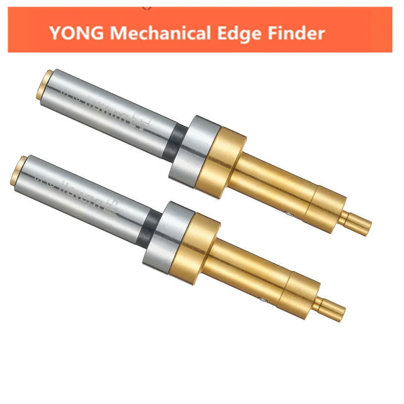Color: Silver - Non-magnetic mechanical Edge Finder Ceramic Touch Point 10mm Locate Work Edges for Milling Lathe CNC machine tool 1pc