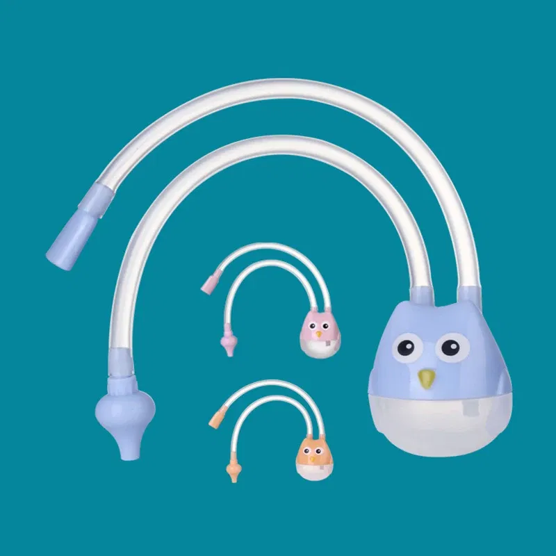 Color: Green - Baby Nose Clean Silicone Infant Nasal Aspirator Wash Your Nose Care Baby Nose Nasal Inhaler Infant Preventing Backflow Aspirator