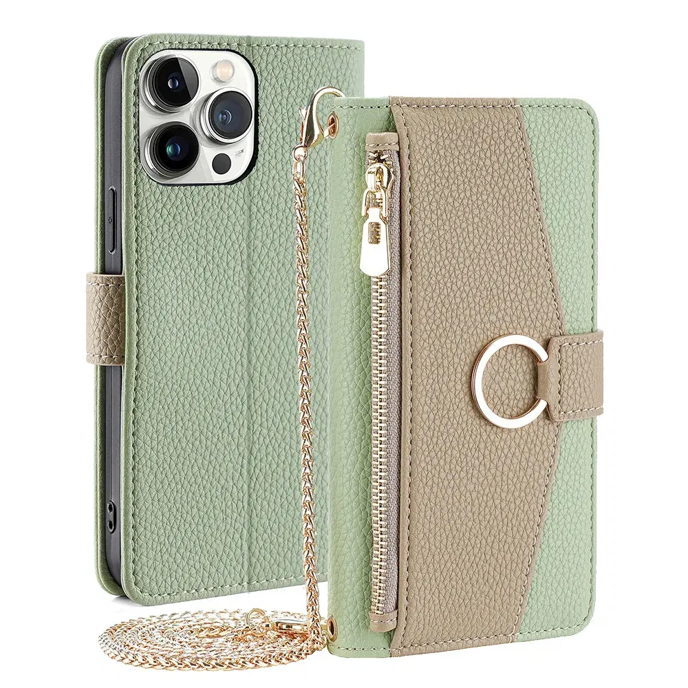 Color: Brown, Compatibility by Model: Galaxy A25 - Leather Phone Case for SAMSUNG Galaxy A05 A06 A16 A15 A36 A56 A26 5G  Crossbody Wallet Case Flip Mirror Cover with Long Lanyard