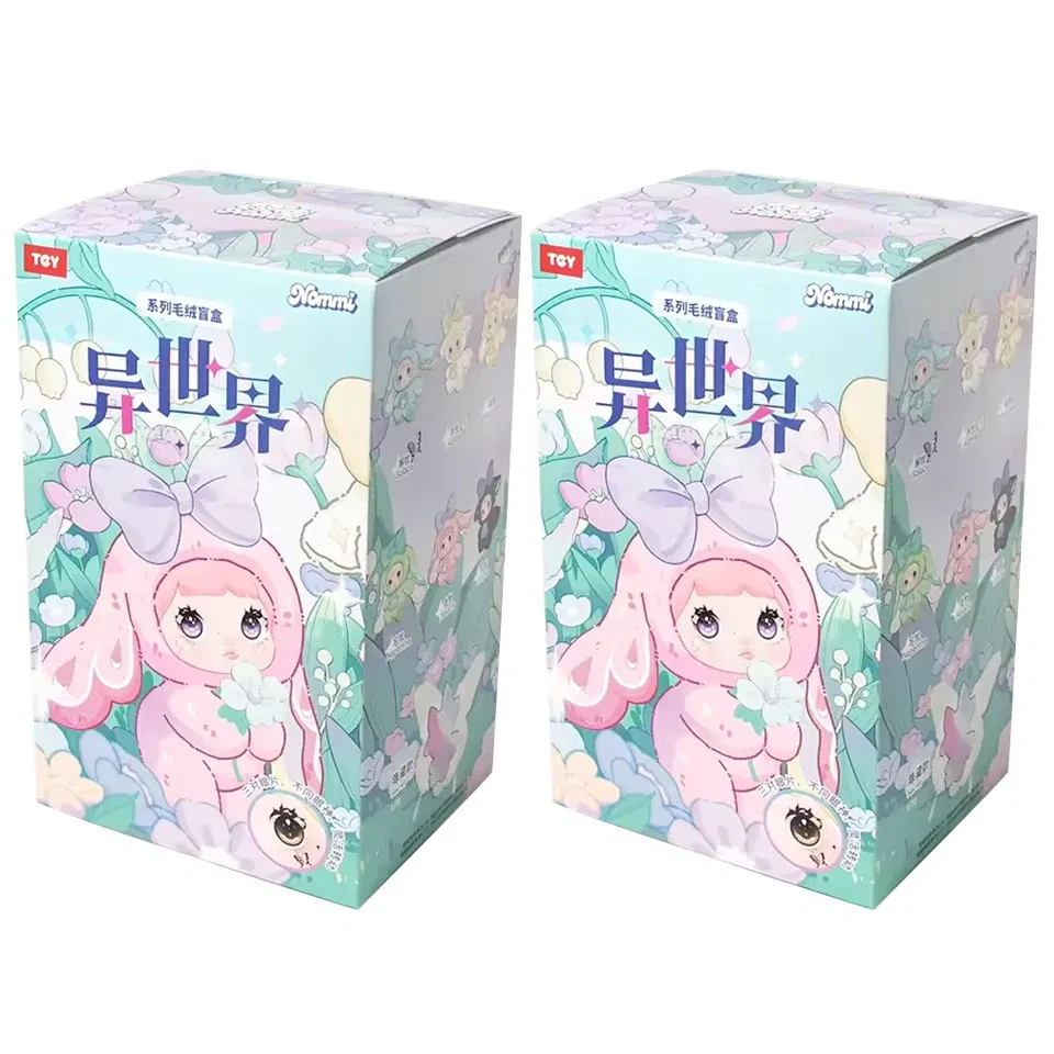 Color: Red - New Nommi 3rd  7rd 1rd 6rd Generation  Series Vinyl Blind Box Figure Cute Nommi Doll Backpack Pendant Decor Toys Gifts