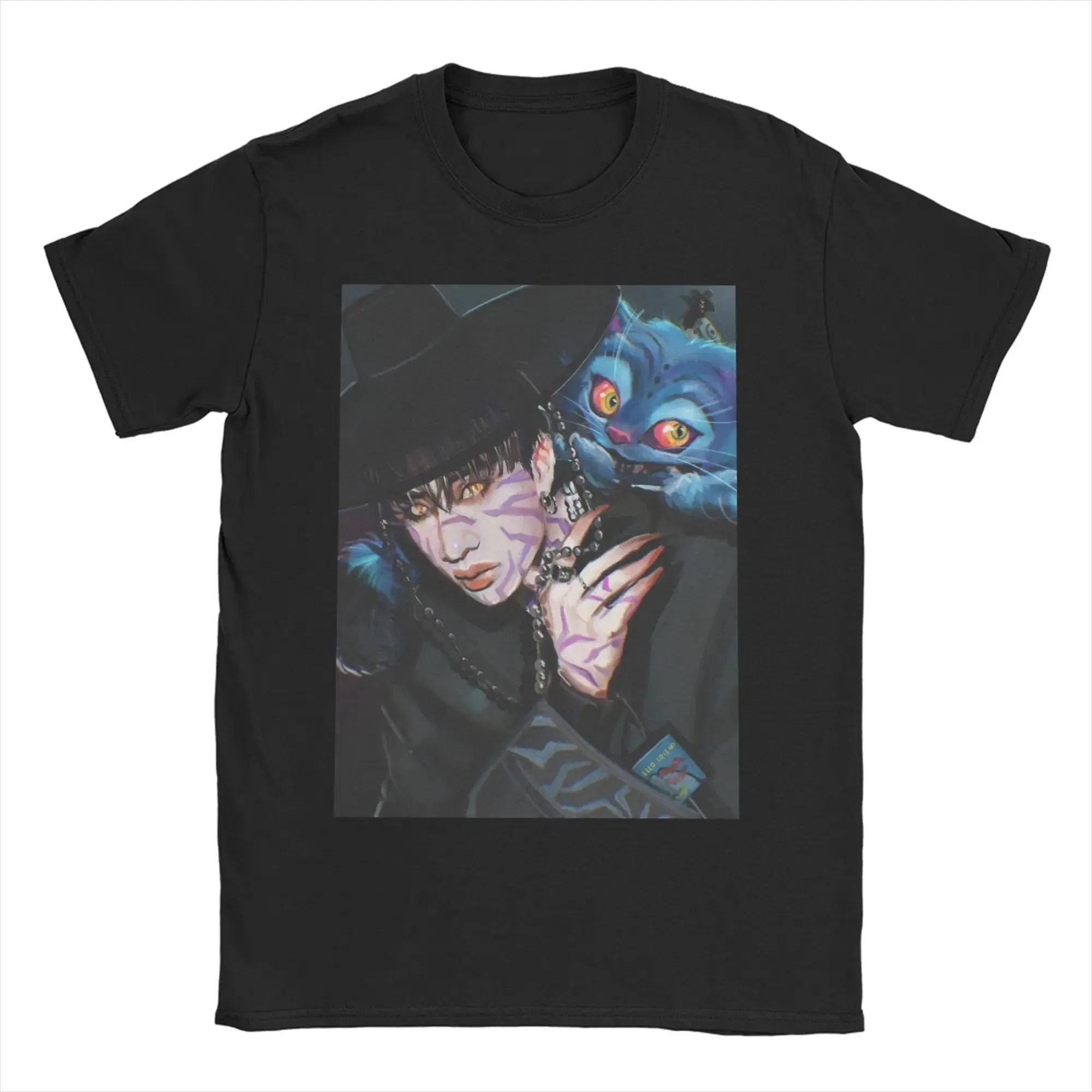 Color: ROYAL BLUE, Size: M - Men Women T-Shirts Kpop Demon Hunters Zoey Huntrix Amazing Cotton Tees Short Sleeve T Shirt O Neck Clothes Printing