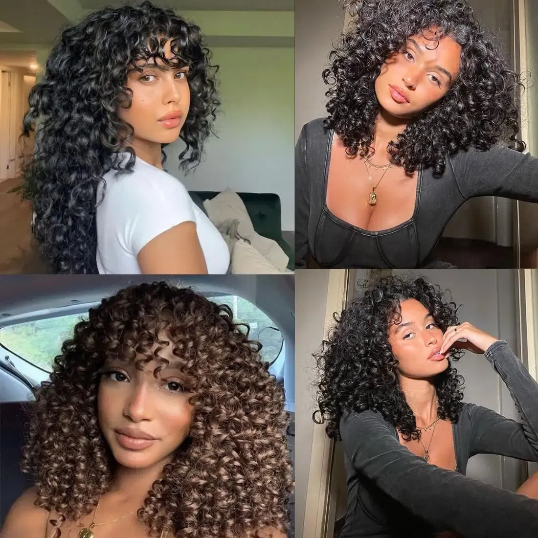 Color: #1B, Stretched Length: 18inches, Bulk Buy: 3Pcs/Lot - Box Gogo Curl Crochet Hair for Black Women Pre looped Short Ocean Wave Crochet Hair Water Wave Beach Curl Crochet Braiding Hair